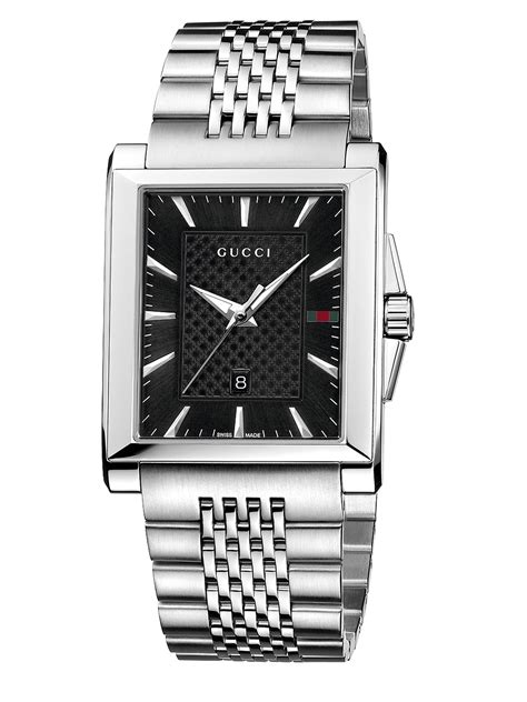 gucci mens watch square face|gucci rectangular watch.